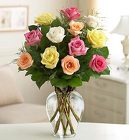 /images/1121^1lg.jpg Long Stem Multi Coloured Roses Flower Power, Florist Davenport FL